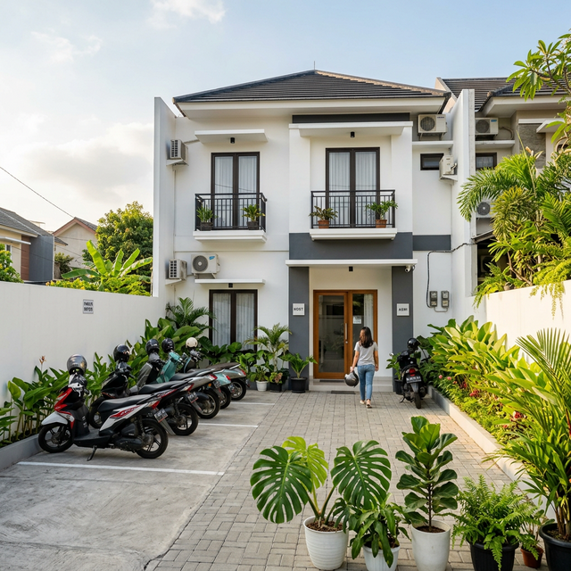 Kost modern di Malang